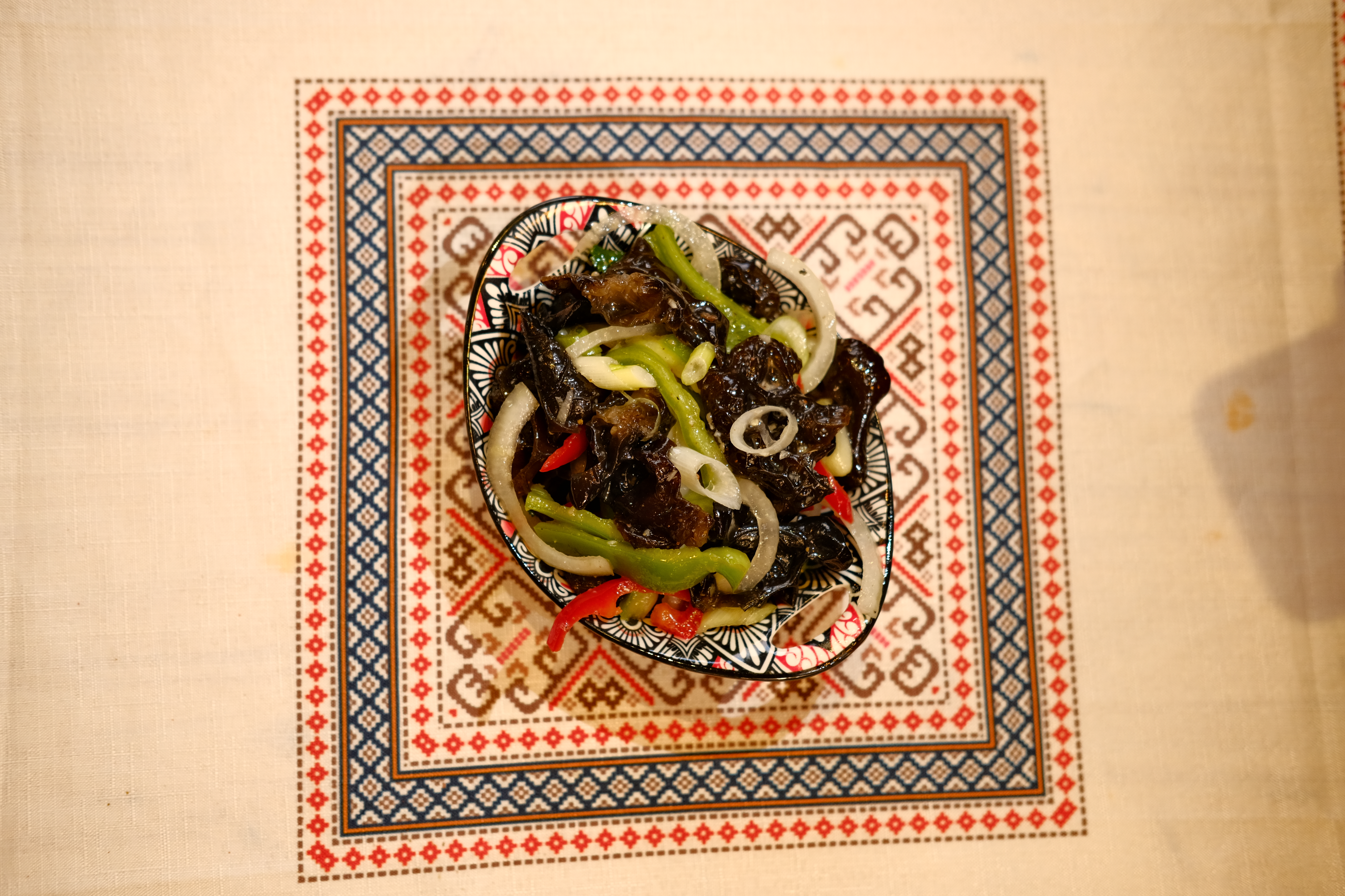 Wood Ear Mushroom Salad