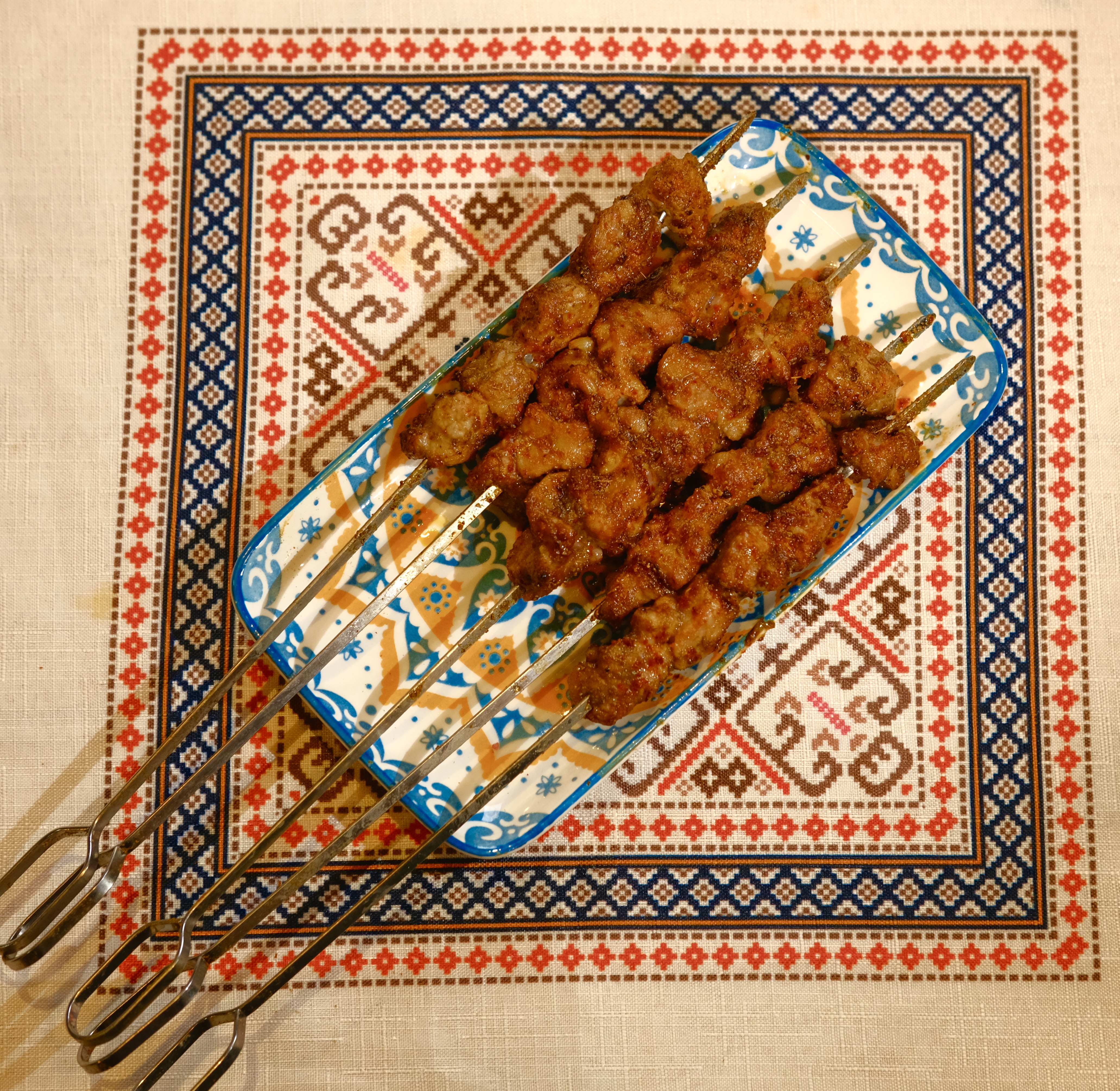 Uyghur Lamb Skewers